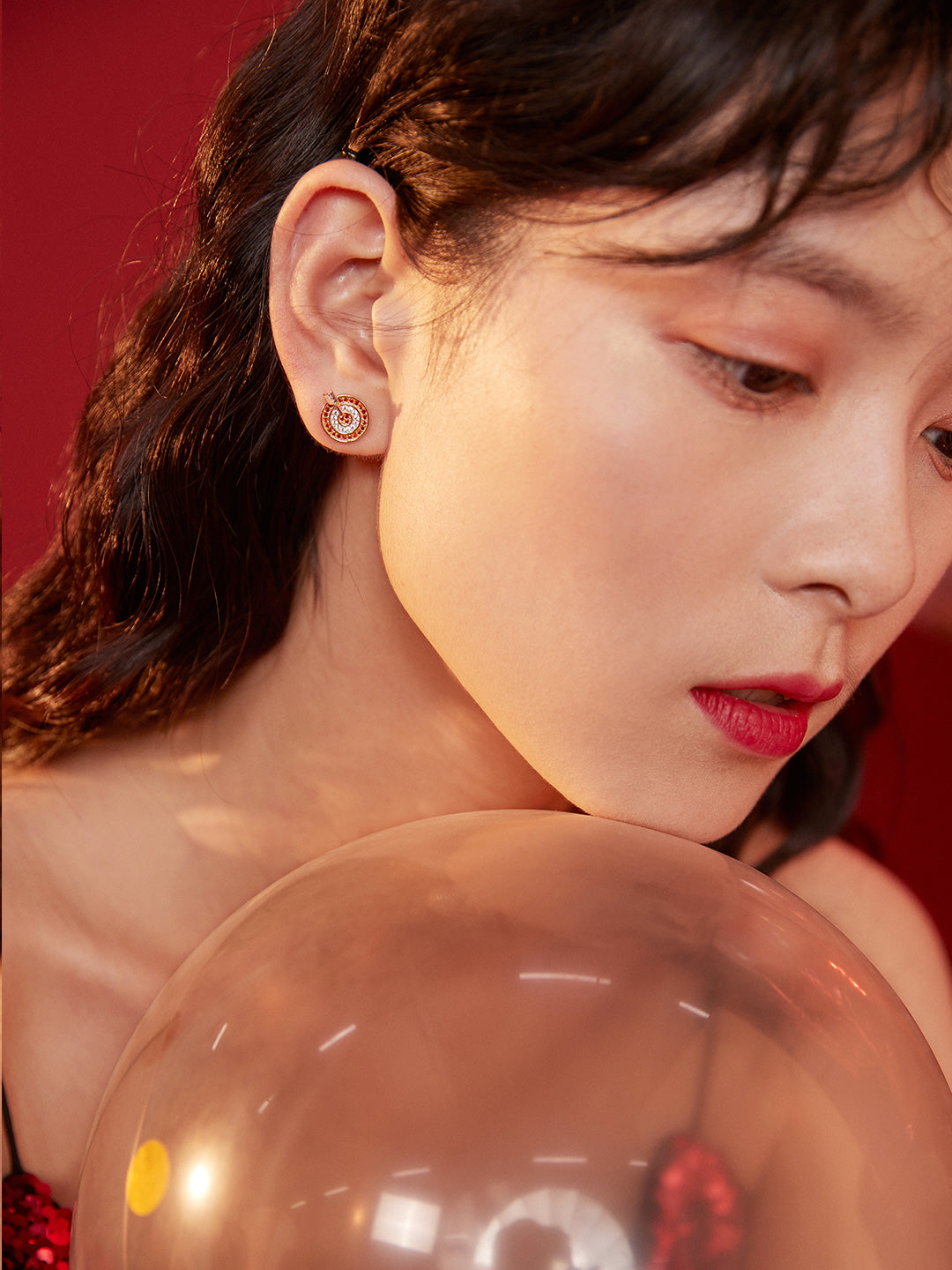 Bullseye stud earrings 靶心耳钉