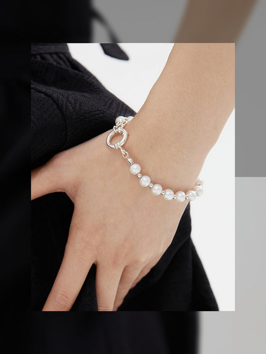 Pearl chain bracelet 珍珠手链