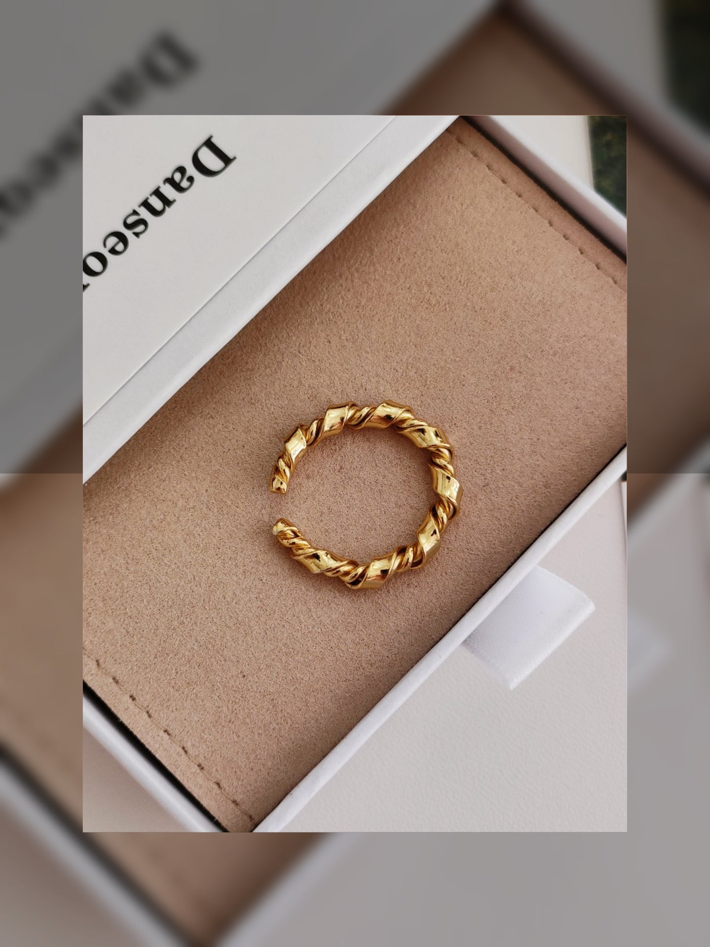 Vintage Twist Ring 麻花戒